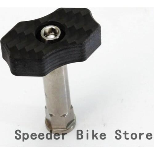 ACEOFFIX Ultralight 10g for Brompton Bike Seat Post Stop Disc Titanium Carbon Fishbone Thor Hammer Parking Disc