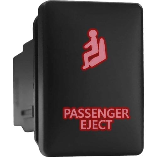 12V Toyotaa Push Switch PASSENGER EJECT Symbol ON-OFF switch for camry,HILUX yaris, hananda，Prado 150 Series 2010 - 2017