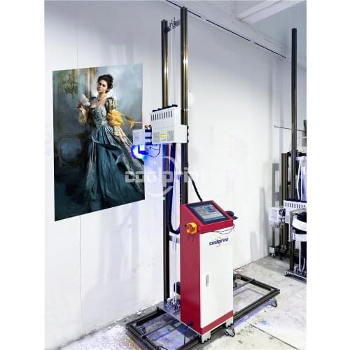 3D 5D Wall Printer Direct to Wall Inkjet Printer Wall Printing Machine Distributor in USA Wall Printing
