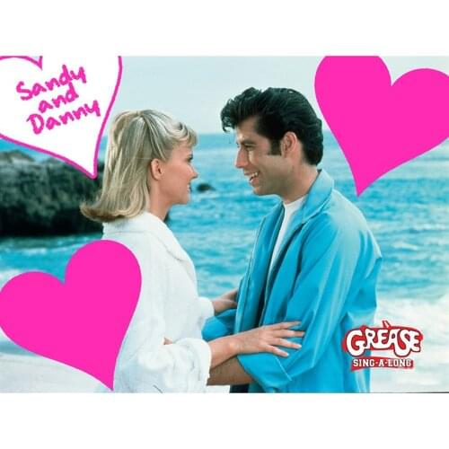 Diy 5d Diamond Painting Grease movie poster Cross Stitch Diamond Embroidery Picture Mosaic Lovers gift home Decor WG1926