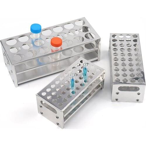 21 / 24 / 40 Hole Aluminum Test Tube Rack Multifunctional Laboratory Test Tube Holder Laboratory Equipment , 1piece