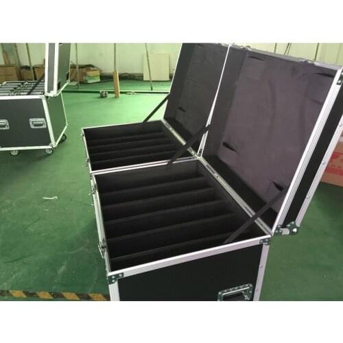 P3.91 and P4.81 cabinet Flight Case die casting aluminum 500mmX500mm aluminium die casting cabinet package, 1 Pack 6 flight case