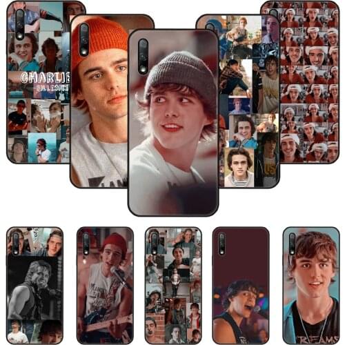 Phone Case For Huawei Honor 9X 10 9 20 8X 8A 8S 7X 7A i A Pro Play Lite Black Cover Waterproof 3D Handsome Charlie Gillespie