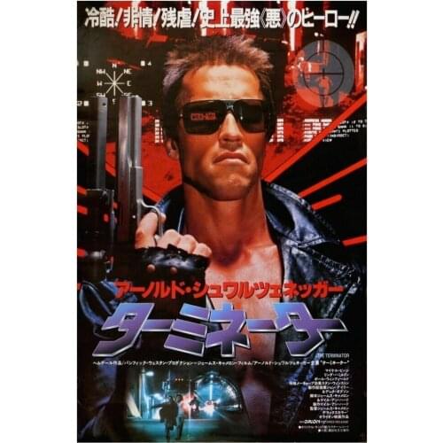 TERMINATOR JAPANESE MOVIE Art Film Print Silk Poster Home Wall Decor 24x36inch