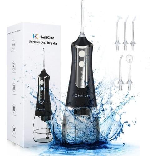 350ml Oral Irrigator Dental Water Flosser Jet USB Rechargeable Water pick Gum Cleaner 5 Modes Dental Teeth Cleaner Multifunction