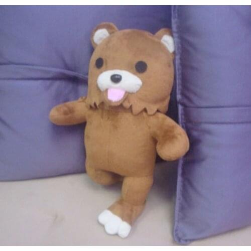 Pedobear Cosplay Plush Toys Anime Kuma Beat Action Figure Doll Soft Filling Pillow 25cm Gift For Child
