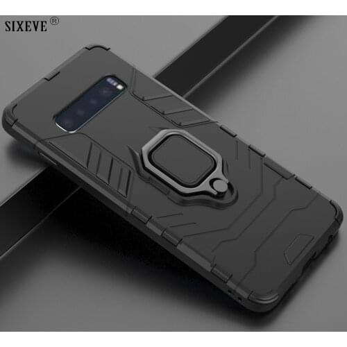 Luxury Magnetic Ring Car Case For Samsung Galaxy S8 S9 S10 Plus E Note 9 10 Pro A7 A8 A9 2018 A10 A20 A30 A40 A50 M20 M30 Cover