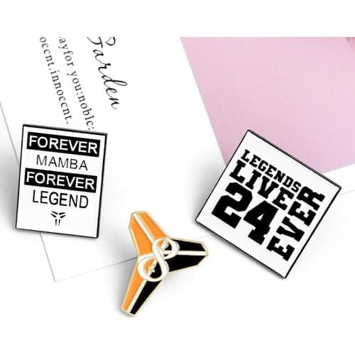 Creative Letter Geometry Brooch Enamel Pins Women Brooches Badge Wholesale Jewelry Lapel Pin Gifts for Friend