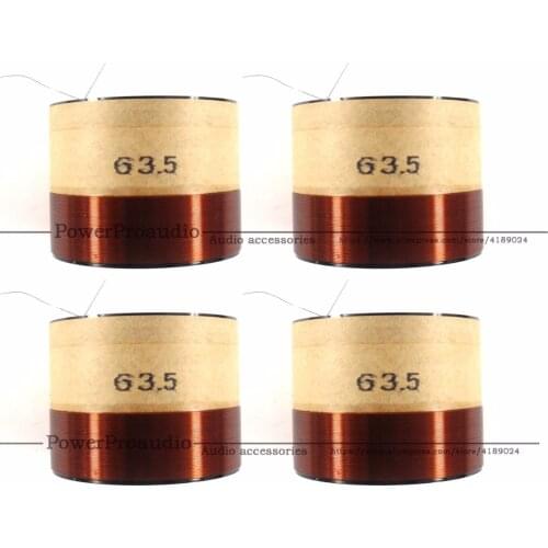 2PAIR /4PCS 63.5mm voice coil for JBL 15 speaker M115-8A for replace 12 inch 15inch woofer/bass speaker