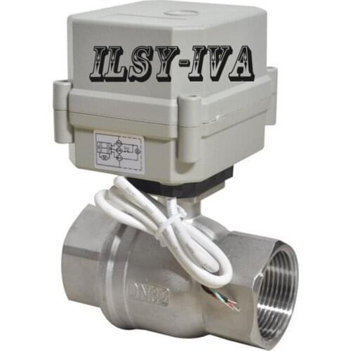 1 1/4",1 1/2",2"Normally Closed Normally Open AC/DC9~24V AC/DC110~230V Electric Ball Valve with 2,5 Wires Control