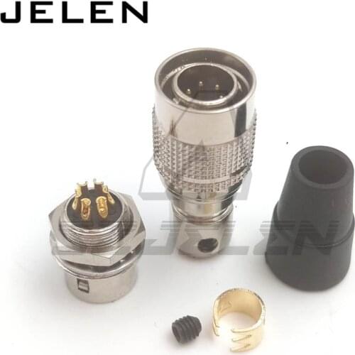 Hirose 6-pin plug socket, male and female connector, mapping equipment electronic equipment power cord HR10A-7P-6P/HR10A-7R-6S