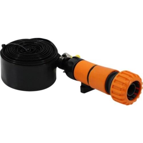 8/12/15m Trampoline Sprinkler Hose Waterpark Sprinkler Soft With Zip Ties Hot Summer Garden Irrigation Sprinkling Cooling
