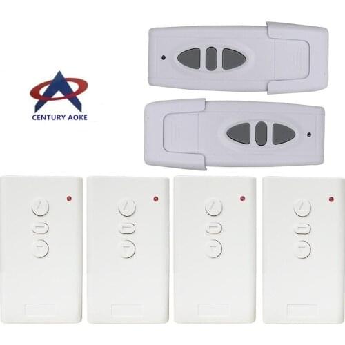 AC220V intelligent digital RF wireless remote control switch system for projection screen/garage door/blinds