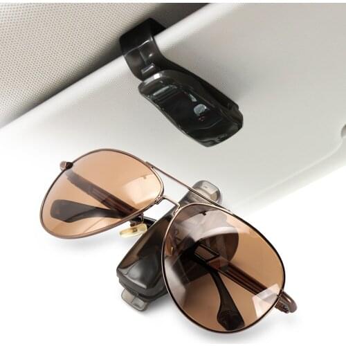 Car Visor Glasses Sunglasses Ticket Clip Holder For audi a1 ford focus 2 audi a5 suzuki swift toyota chr bmw f31 opel mokka