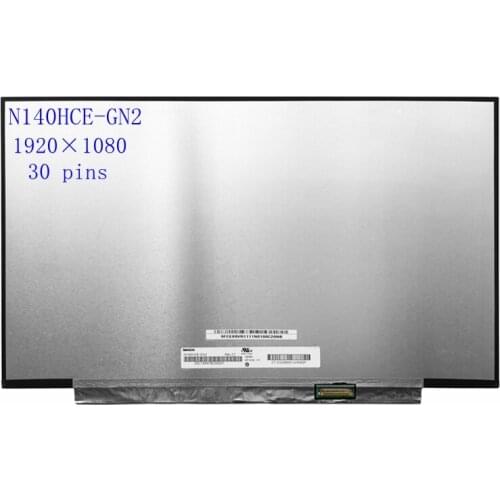 14.0" Laptop Screen 100% sRGB N140HCE-GN2 Rev.C1 N140HCE-GN2 FHD 1920x1080 IPS Lcd Display Panel matrix 30PIN EDP