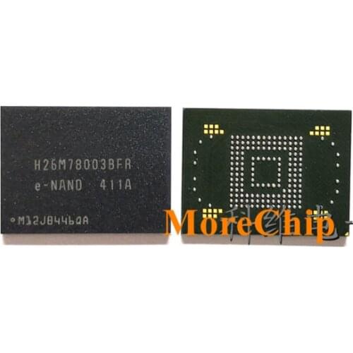 H26M78003BFR eMMC BGA169 NAND Flash IC 64GB Memory Store Chip Soldered Ball