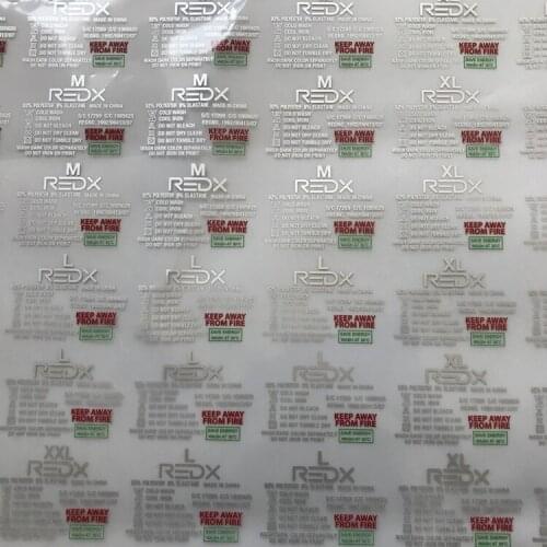 Custom fabric plastisol heat transfers for t-shirt