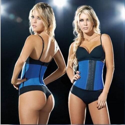 High Quality Reinforced rubber Corset Waist Training Overbust Women bodices straitjacket harness Shapewear Waist size XS-6XL