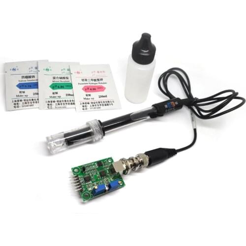 PH value detection acquisition sensor module liquid power of hydrogen Ph sensor module PH test suite
