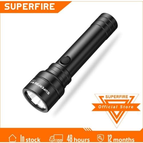 Supfire C20 15W Powerful flashlight USB Rechargeable LED Lantern Outdoor Lighting For Hunting Camping Fishing Waterproof Torch