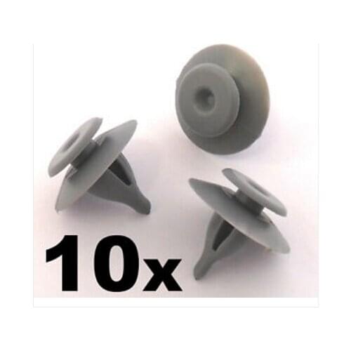 10x Plastic Trim Clips for Range Rover P38 Interior Tailgate / Brake Light Trim