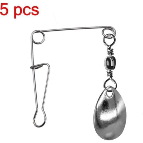 5pcs Lure DIY For Spinner Spoon Lures Frogs VIB Reflective Accessories Spoons Stainless Fishing Steel Noisy Sheet