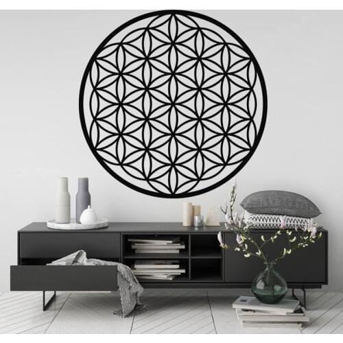 The Symbol Of Life The Symbol Of Spirit Is The Home Decoration Of The Artist, The Room Decoration Of Sacred Geometric Shapes
