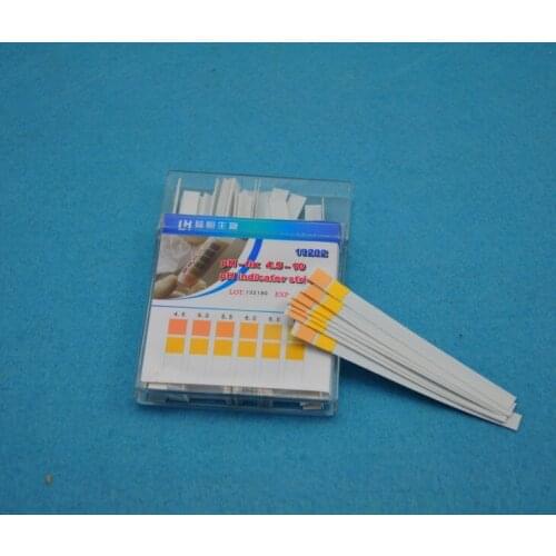 High precision PH test paper 4.5-10 human acidity and alkalinity test of saliva urine test 2 color contrast manufacturer direct