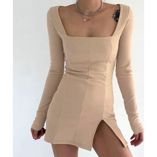 Zebery Fashionable Knitted Dresses