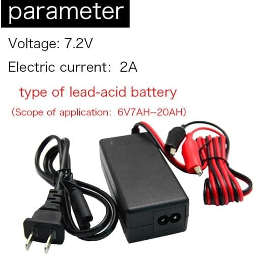 Brand New KingWei 1Pcs 7.2V 2A Battery Charger Fast Storage Lead Acid Battery Pack Charger