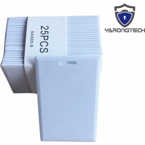 100pcs RFID Thick Clamshell Card 125KHz Writable Rewrite duplicator copier Original T5577 Proximity Access Card