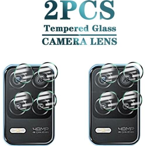 2PCS Tempered Glass on Realme 8 7 5G Pro Screen Protector for Oppo Realme 6 7 8 Pro 7i global 6i Camera Glass 5 5i lens Glasses