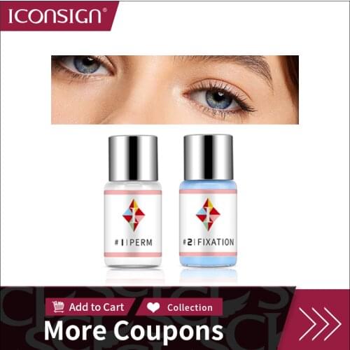 5 Bottles/Lot #1 Perm #2 Fixation Lotion Lashes Lifting Cilia Lift Perm Set Rods Glue Beauty Make Up Tools Suitable Salon