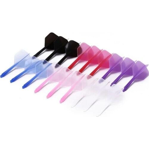 5pcs professional darts integrated feather leaf 2BA fine teeth small screws soft shooting accessories leisure entertainment
