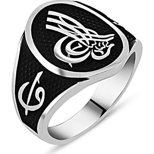 925 sterling Silver Tuğralı Ring-2