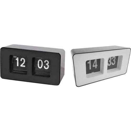 Automatic Flip Clock,Digital Page Down Clock,for Family Bedroom 1 PCS