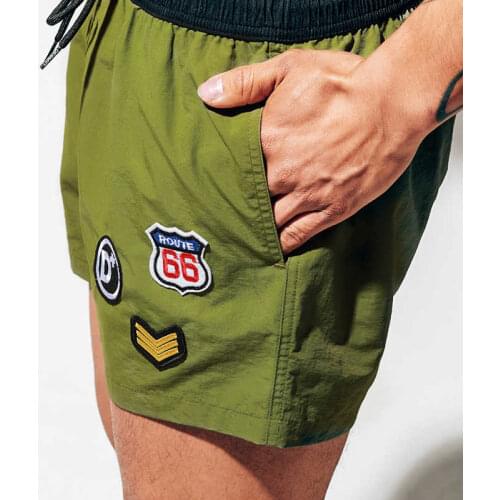 Fast Drying Swimming Shorts For Men Swimwear Boxer Tether Men Swimsuit Beach Sport Swim Trunks Mens Sexy Briefs Zwembroek Heren