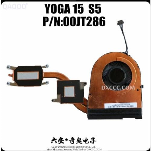 New Original Cpu Fan For Lenovo Thinkpad Yoga15 S5 CPU Cooling Fan With Heatsink KDB0705HC P/N:00JT286