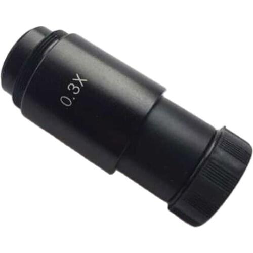 Microscope camera 0.3x Reduction lens, eyepiece C mount adapter lens 23.2mm 30mm 30.5mm adapter