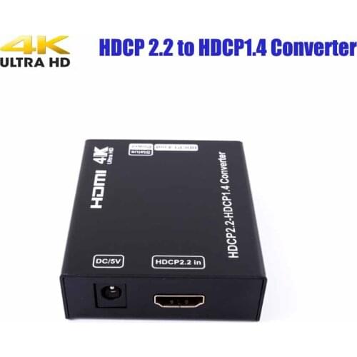 PUZHIJIE hdmi adapter HDCP Converter UHD HDMI 2.0 HDCP 2.2 to HDCP 1.4 converter supports 4K2K@60HZ