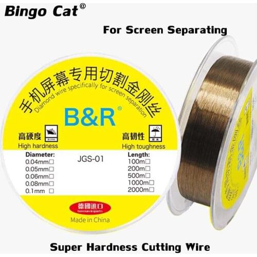 1000 Meter Phone Screen Separating Wire Cutting Line For LCD Screen Glass Separator Phone Repair Tools Kit