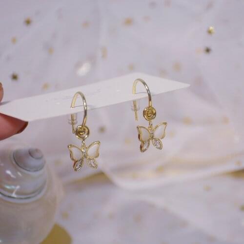 Shiny side Dangle Earrings