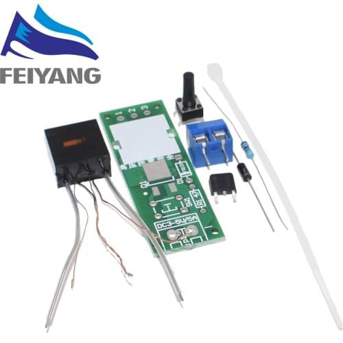 10PCS/LOT HV-1 High Voltage Igniter DIY Kit Arc Ignition Parts DIY Kit Arc Generator Arc Cigarette Igniter Module PCB Board DC