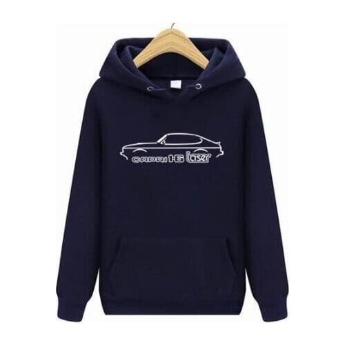 2021 free shipping 80s Brand Clothing FOR FORD CAPRI 1.6 LASER INSPIRED CLASSIC CAR High-quality S-4XL Hoodies Men