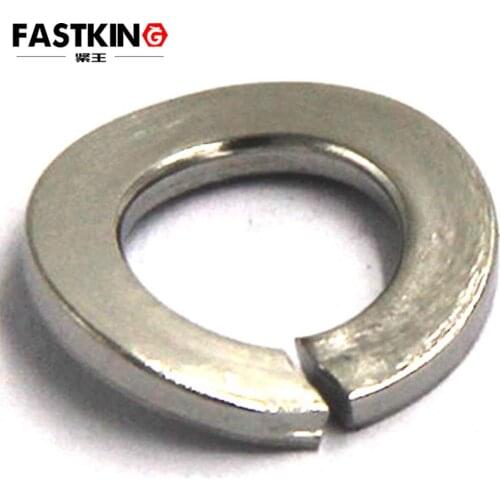 50Pc/lot M5 M6 M8 M10 M12 DIN128 304 Stainless Steel Single Coil Spring Lock Washer Gaskets