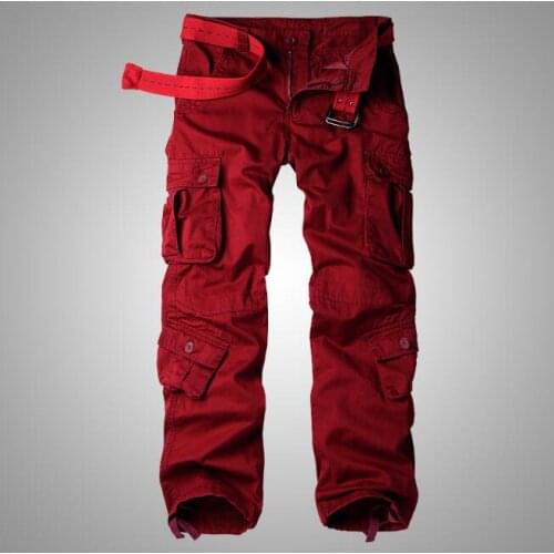 High Quality Baggy Cargo Pants Men and Women Spring Winter Wide Leg Trousers Mens Joggers Pants Military Camouflage Clothing
