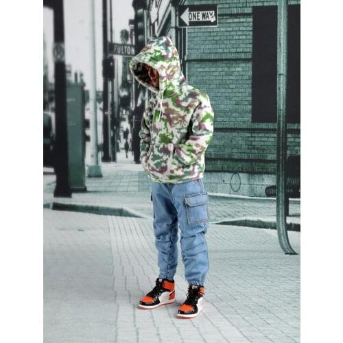 Cctoys 1/6 Male Soldier Cc011 Fashion Casual Doll Sportswear Jacket Plush Sweater 12'' Action Figure Model Toy Clothing In Stock