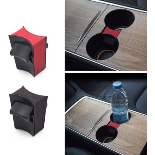 Cup Holder Limiter Insert for Tesl-a Model 3 and Model Y 2021 Accessories, Water Cup Slot Stabilizer Clip Non-Slip D7YA