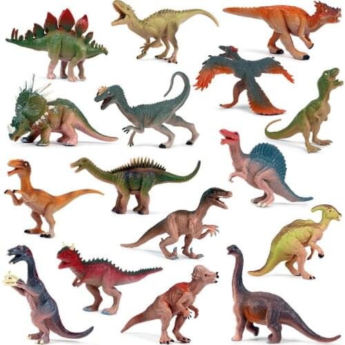 Jurassic Dinosaur Figurine Animal Model Pterodactyl Tyrannosaurus Velociraptor PVC Action Figure Collect Child Educational Toys