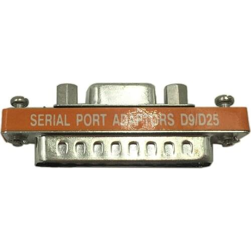 FULL-DB9 Female to DB25 Male Mini Serial Port Cable Adapter Gender Changer